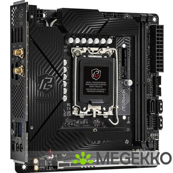 Grote foto asrock b760i lightning wifi computers en software moederborden