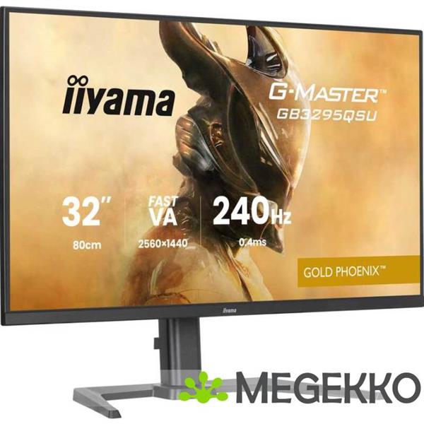 Grote foto iiyama g master gb3295qsu b1 32 quad hd va 240hz gaming monitor computers en software overige computers en software
