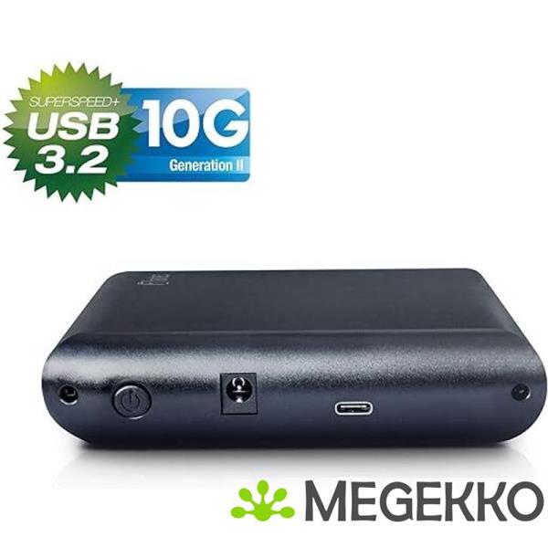 Grote foto fantec db alu31 zwart 3.5 sata usb 3.1 typ c computers en software behuizingen en kasten