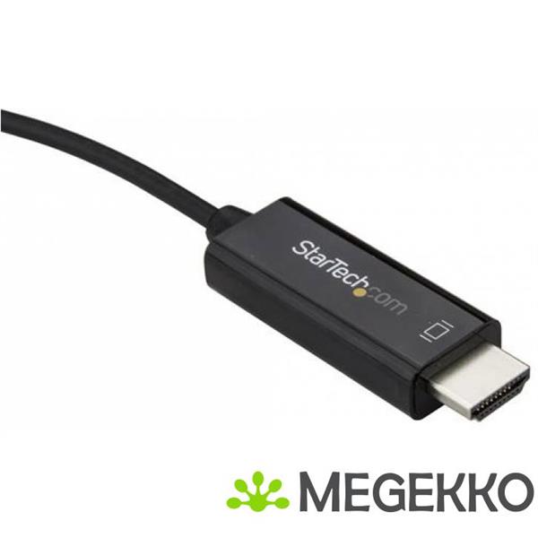 Grote foto startech.com 3m usb c naar hdmi kabel 4k bij 60hz zwart computers en software overige computers en software