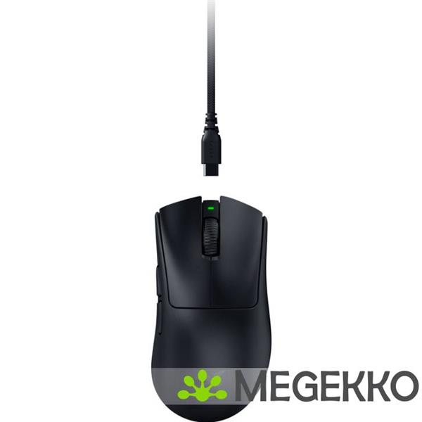 Grote foto razer deathadder v4 pro 8k zwart gaming muis computers en software overige computers en software