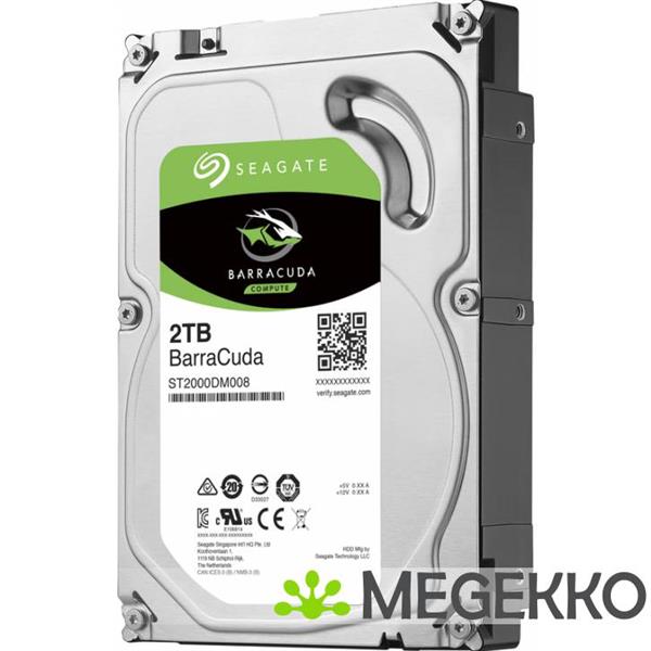 Grote foto seagate hdd 3.5 2tb st2000dm008 barracuda computers en software overige computers en software