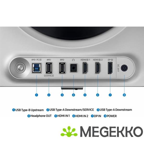 Grote foto samsung odyssey g6 ls27dg612suxen 27 quad hd 240hz oled gaming monitor computers en software overige computers en software