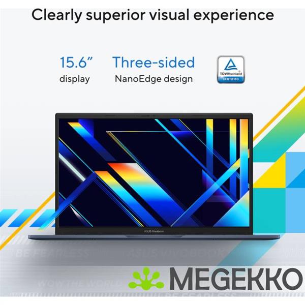 Grote foto asus vivobook 15 x1504va bq5508w 15.6 core 5 computers en software overige computers en software