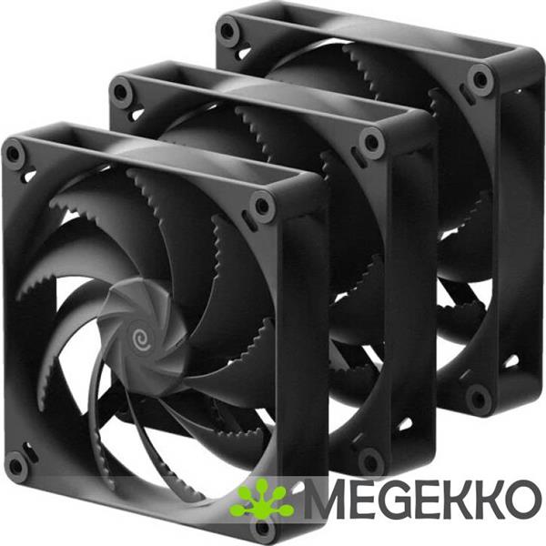 Grote foto havn h14 pwm 3 pack 140mm black computers en software overige computers en software