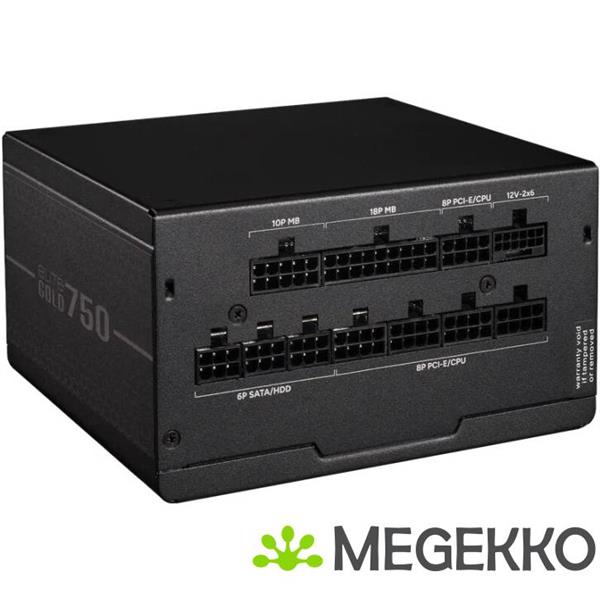Grote foto cooler master elite gold 750 atx 3.1 pcie 5.1 computers en software overige