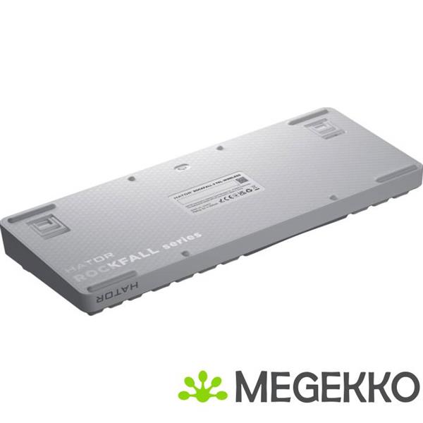 Grote foto hator rockfall 3 tkl wireless mechanisch hotswap toetsenbord wit computers en software toetsenborden