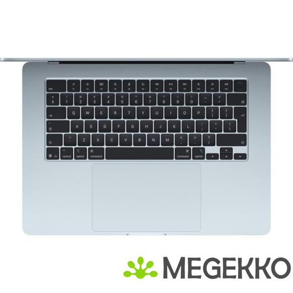 Grote foto apple macbook air 2026 15.3 m5 sky blue computers en software overige computers en software