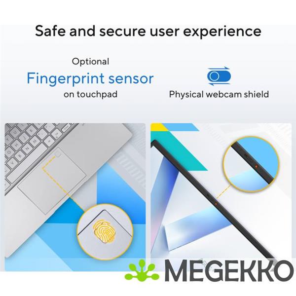 Grote foto asus vivobook 17 x1704va au1219w 17.3 intel core 5 computers en software overige computers en software