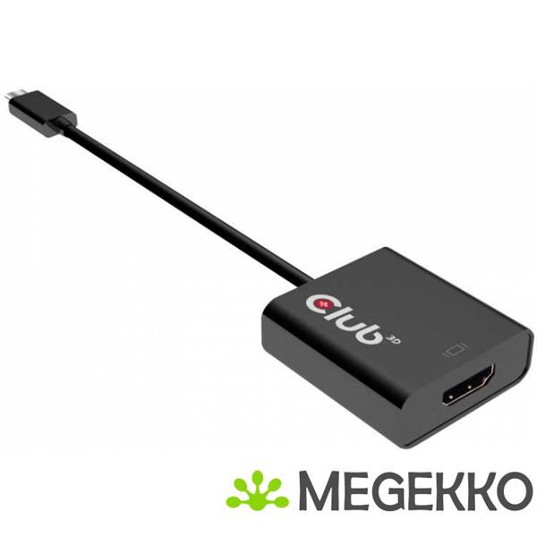 Grote foto club3d usb 3.1 type c to hdmi 2.0 uhd 4k 60hz active adapter computers en software overige computers en software