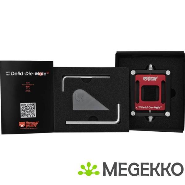 Grote foto thermal grizzly delid die mate intel lga 1851 computers en software overige computers en software