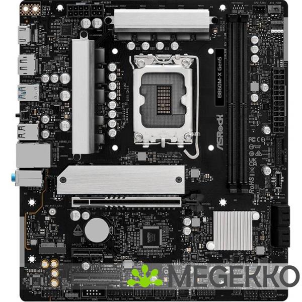 Grote foto asrock b860m x gen5 computers en software moederborden