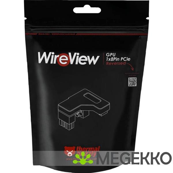 Grote foto thermal grizzly wireview gpu 1x8pin pcie reversed computers en software overige