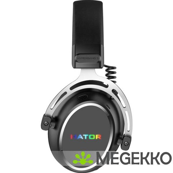 Grote foto hator hypergang 3 wireless noise cancelling rgb gaming headset zwart audio tv en foto koptelefoons
