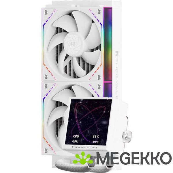 Grote foto thermalright peerless vision 240 argb white computers en software overige computers en software