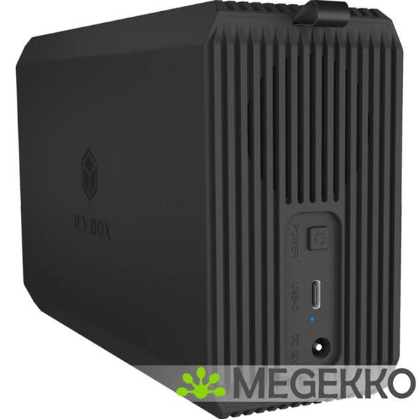 Grote foto icy box ib rd3720 cu3 hdd ssd behuizing zwart 2.5 3.5 computers en software behuizingen en kasten