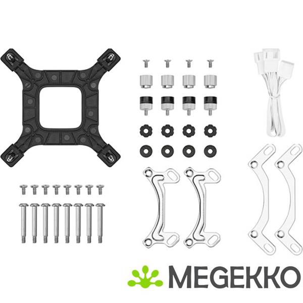 Grote foto deepcool le240 v2 white computers en software overige computers en software