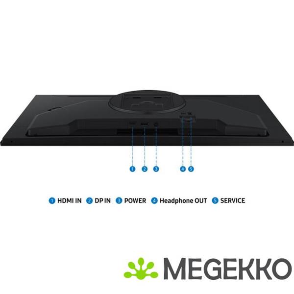 Grote foto samsung odyssey g5 ls27fg502euxen 27 qhd 180hz ips gaming monitor computers en software overige computers en software