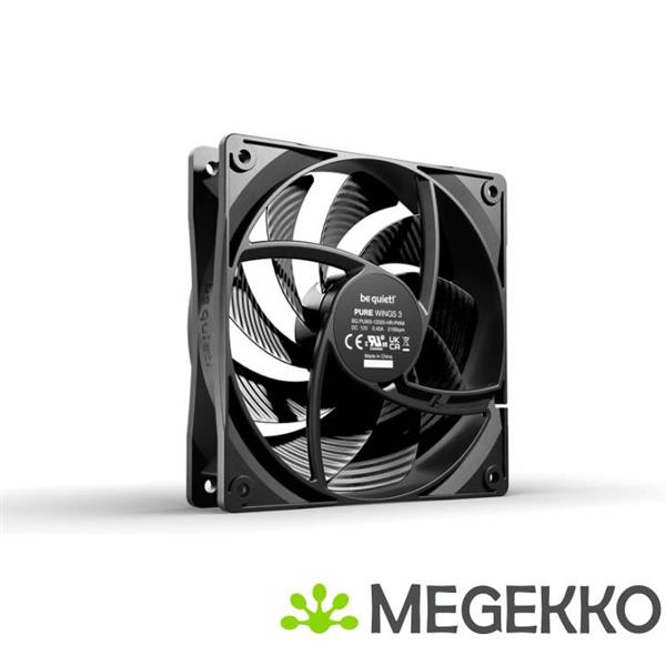 Grote foto be quiet pure wings 3 120mm pwm high speed triple pack computers en software overige computers en software