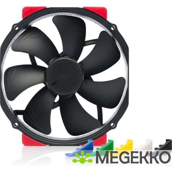 Grote foto noctua nf a15 hs pwm chromax.black.swap 140mm computers en software overige computers en software