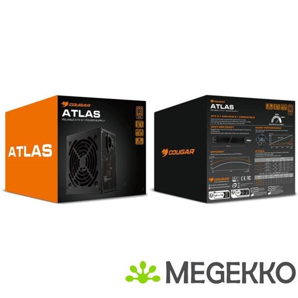 Grote foto cougar gaming atlas 650w 80 plus bronze atx zwart computers en software overige
