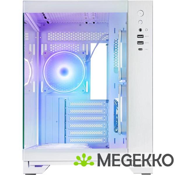 Grote foto chieftec visio white behuizing computers en software behuizingen en kasten