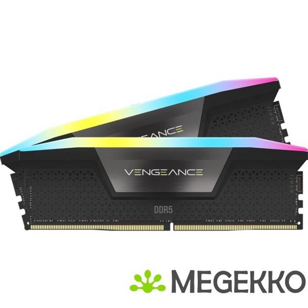 Grote foto corsair ddr5 vengeance rgb 2x32gb 6000 computers en software overige computers en software