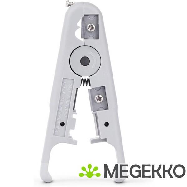 Grote foto startech.com kabelstripper en kniptang professionele striptang voor utp ftp stp coax kabels rotere computers en software overige computers en software