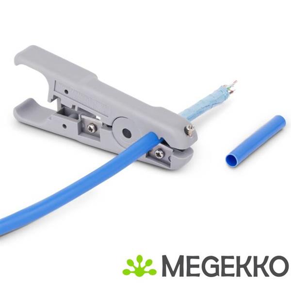 Grote foto startech.com kabelstripper en kniptang professionele striptang voor utp ftp stp coax kabels rotere computers en software overige computers en software