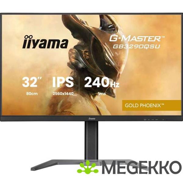Grote foto iiyama g master gb3290qsu b1 32 quad hd ips 240hz gaming monitor computers en software overige computers en software