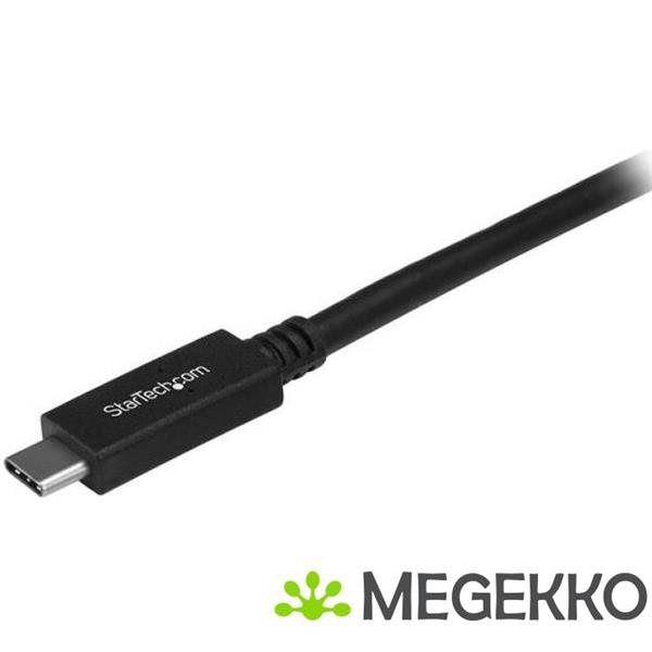Grote foto startech.com usb 3.2 gen 2 10gbps 60w usb type c 0.5m computers en software overige computers en software