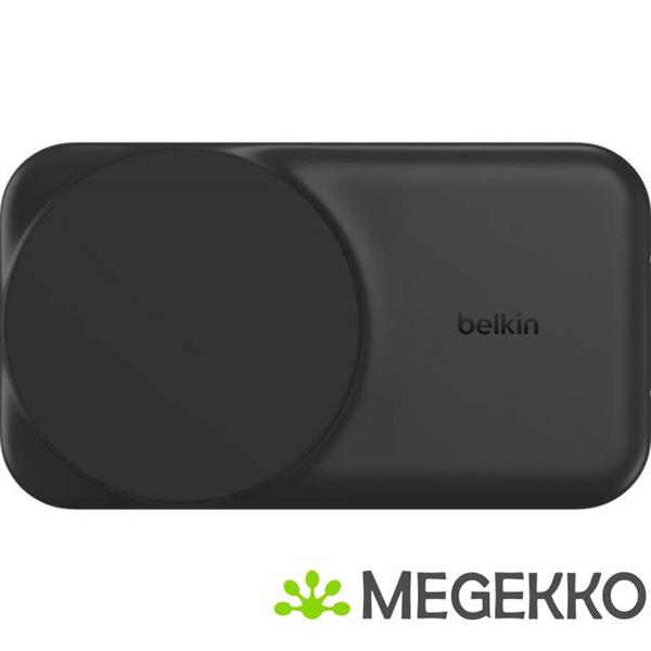 Grote foto belkin ultracharge 25w qi2 2in1 magnetic charger plus usb c eu black square binnen audio tv en foto algemeen