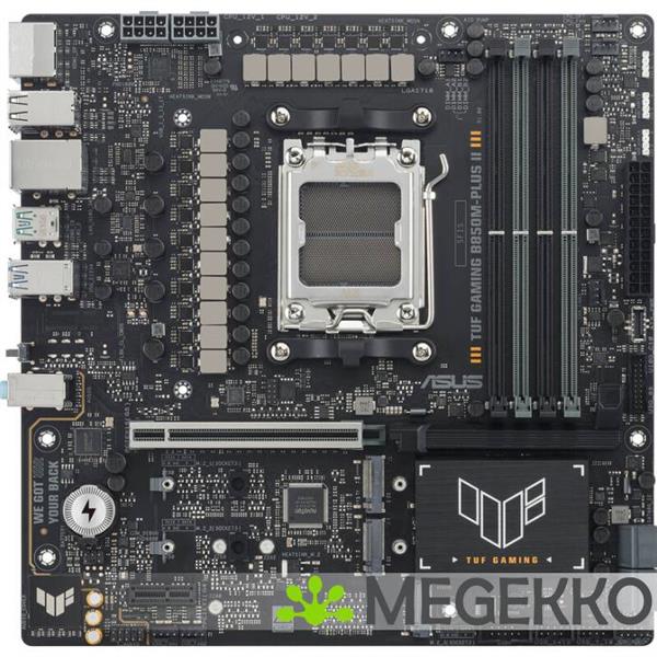 Grote foto asus tuf gaming b850m plus ii computers en software moederborden
