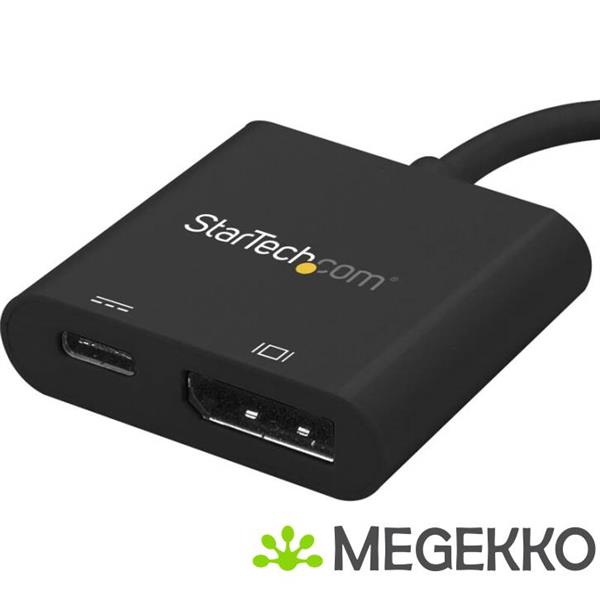 Grote foto startech.com usb c naar displayport adapter met usb power delivery 60w 4k 60hz computers en software overige computers en software
