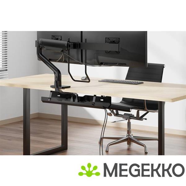 Grote foto neomounts ads07 122bl kabelgoot met schroefbevestiging computers en software overige computers en software