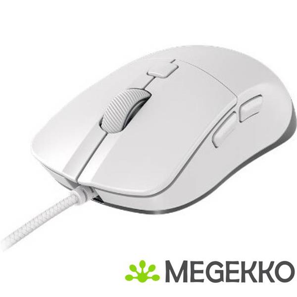 Grote foto cherry xtrfy m50 wit zilver gaming muis computers en software overige computers en software