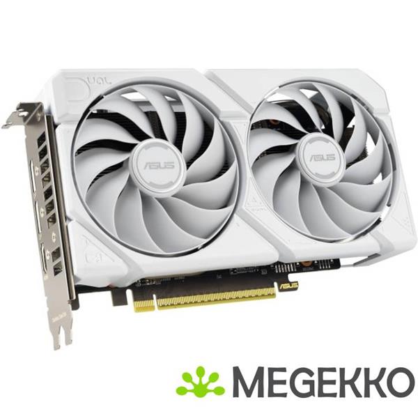 Grote foto asus dual radeon rx 9060 xt 16gb white computers en software videokaarten