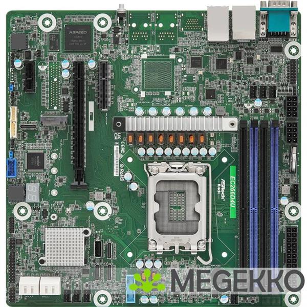 Grote foto asrock ec266d4u moederbord intel c266 lga 1700 micro atx computers en software moederborden