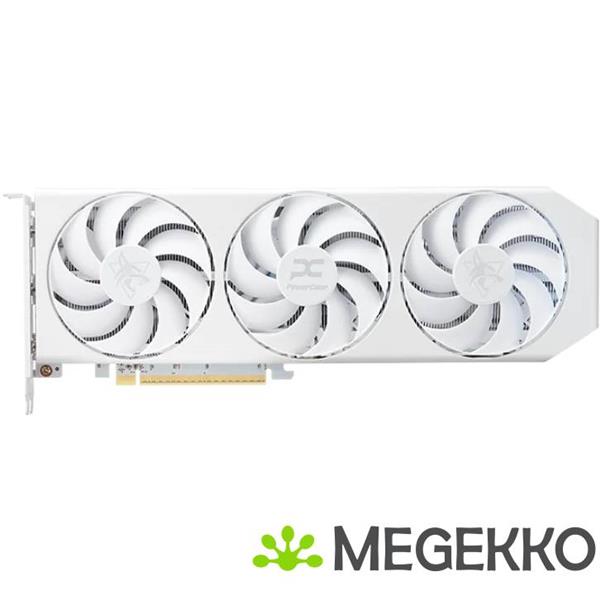 Grote foto powercolor hellhound radeon rx 9060 xt spectral white 16gb computers en software videokaarten