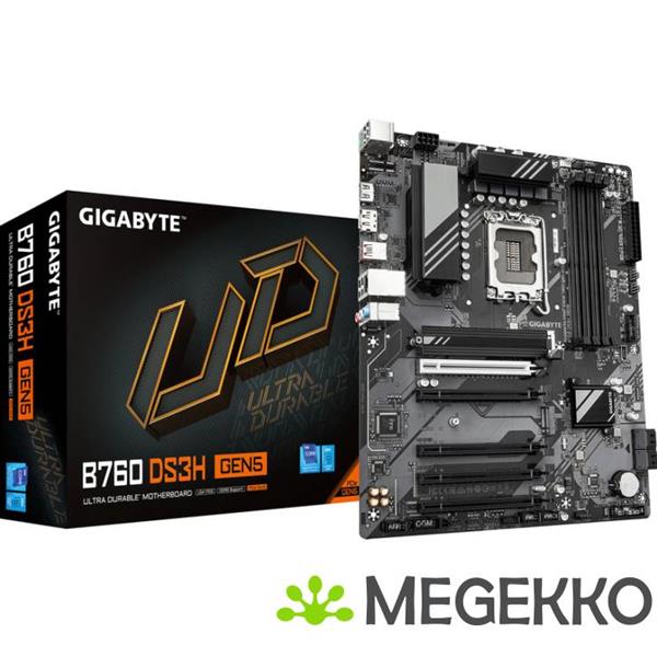 Grote foto gigabyte b760 ds3h gen5 computers en software moederborden