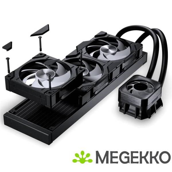 Grote foto phanteks glacier one 360d30 x3 drgb black computers en software overige computers en software