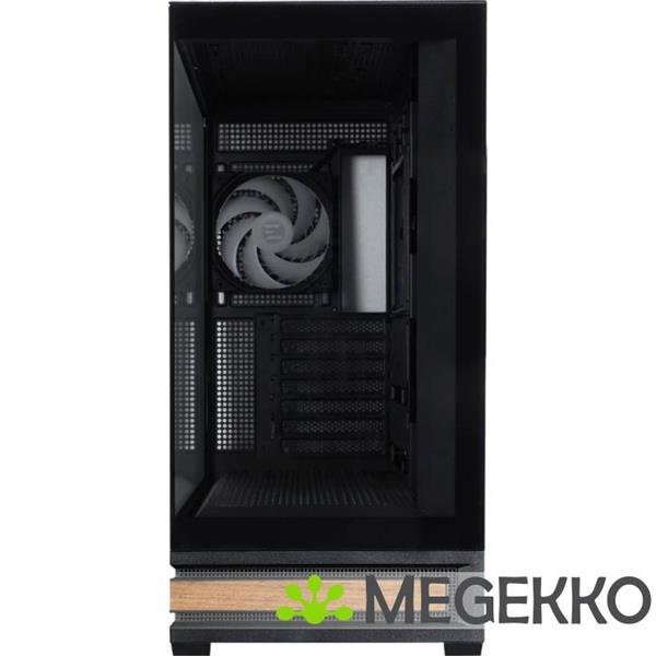 Grote foto zalman p40 namu black midi tower zwart computers en software behuizingen en kasten