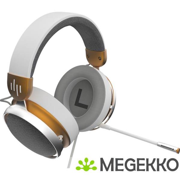 Grote foto dark project sono gaming headset wit audio tv en foto koptelefoons