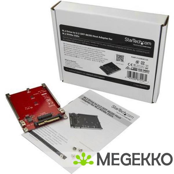 Grote foto startech.com u2m2e125 intern m.2 interfacekaart adapter computers en software netwerkkaarten routers en switches