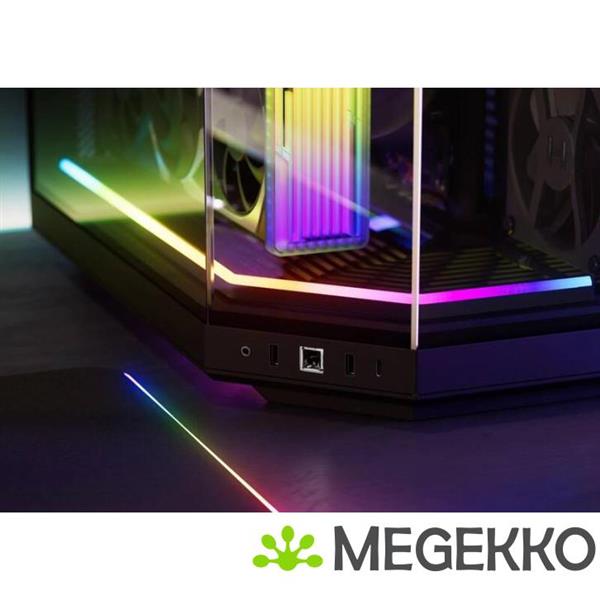 Grote foto hyte noodle ln70 2nd gen light strip black computers en software overige computers en software