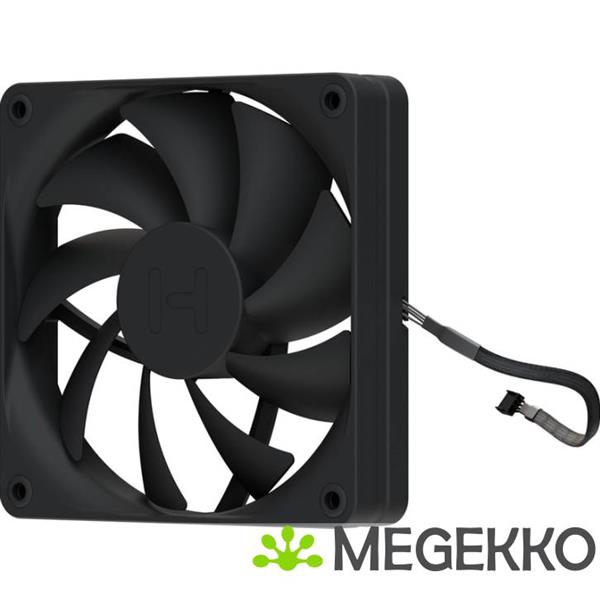 Grote foto hyte fa12 120mm pwm fan 4 pack pitch black computers en software overige computers en software