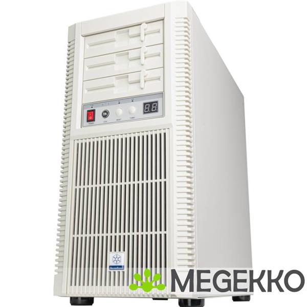 Grote foto silverstone flp02w retro computers en software behuizingen en kasten