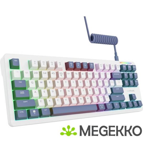 Grote foto trust gxt 872 xyra tkl mechanisch gaming toetsenbord computers en software toetsenborden