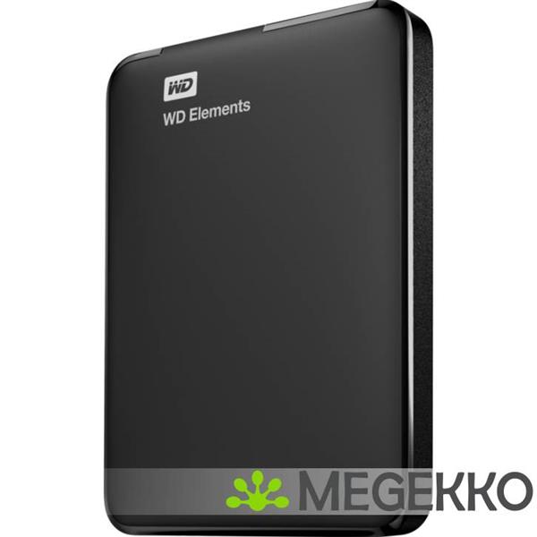 Grote foto western digital elements portable 1tb zwart computers en software harde schijven
