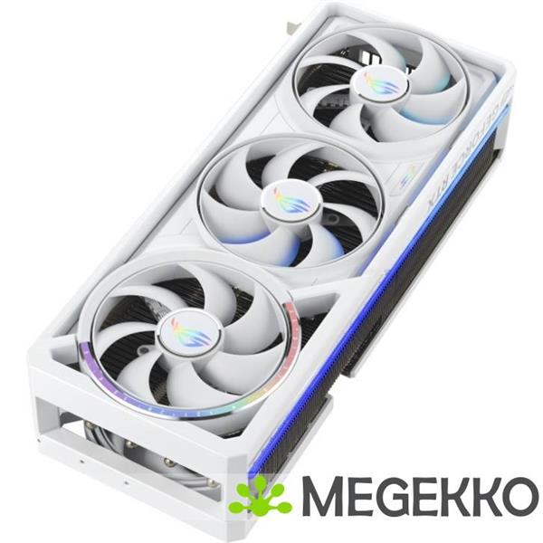 Grote foto asus geforce rtx 5080 rog astral rtx5080 o16g white computers en software videokaarten